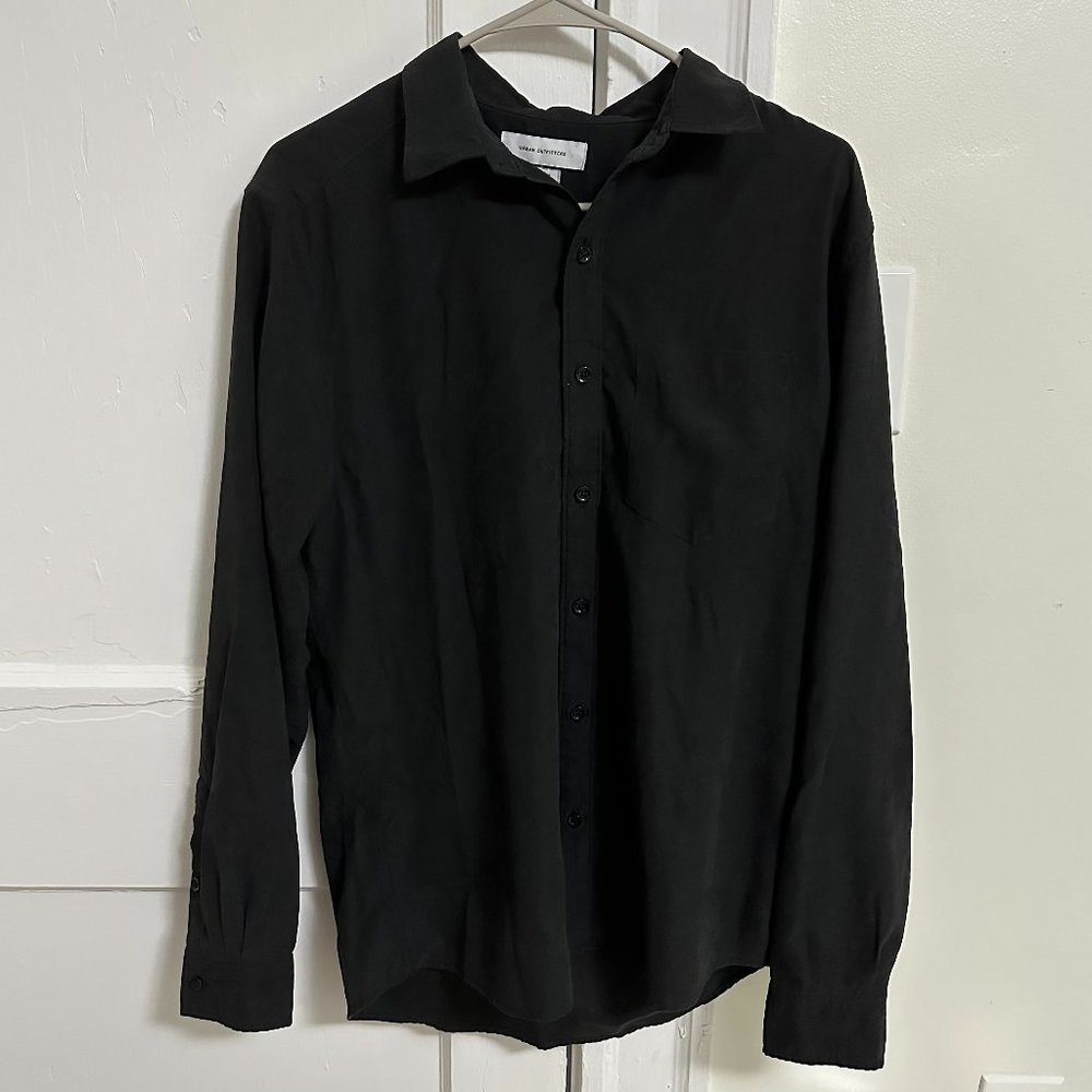 Urban Outfitters Black Button Up